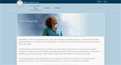 Desktop Screenshot of breathinglog.com